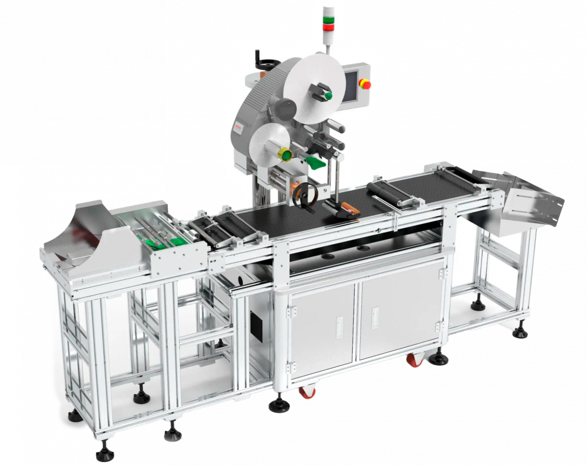 Автоматические этикетировщики с горизонтальной подачей этикетки