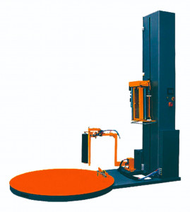 Паллетоупаковщик с моторизированный кареткой с автоматическим держателем плёнки  T1650FZ-PL
